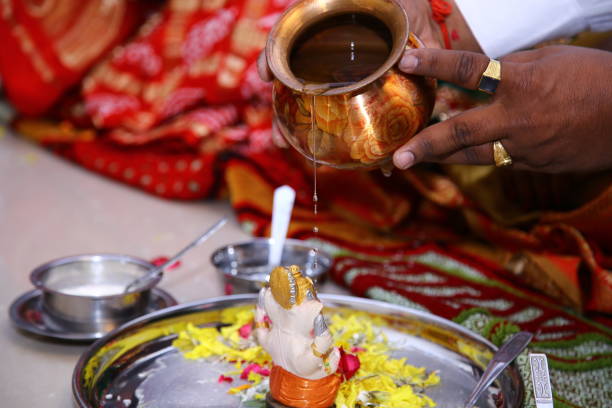 ganesh puja in indian culture wedding ceremony