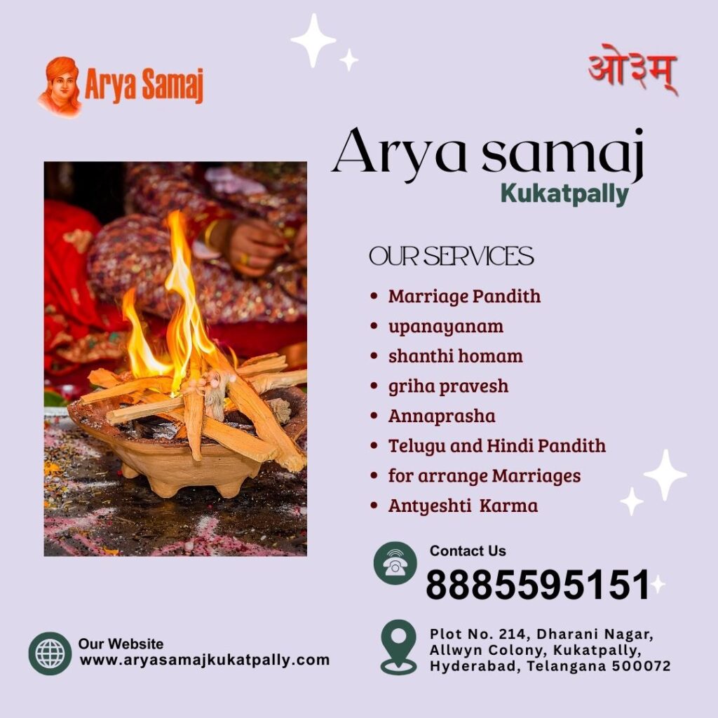 Arya Samaj Marriage Online Booking Hyderabad