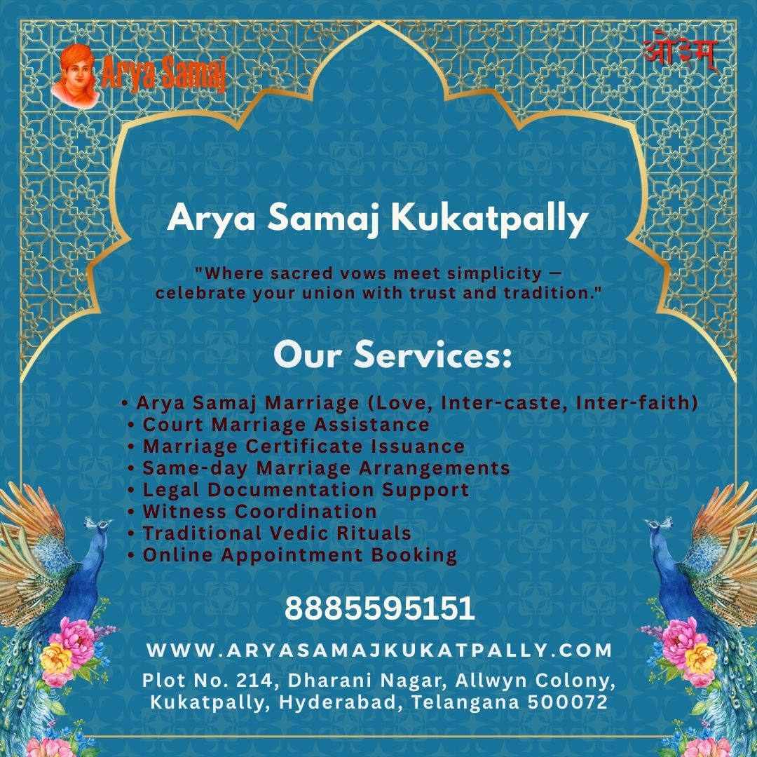 Arya Samaj Inter-Caste Marriage Hyderabad