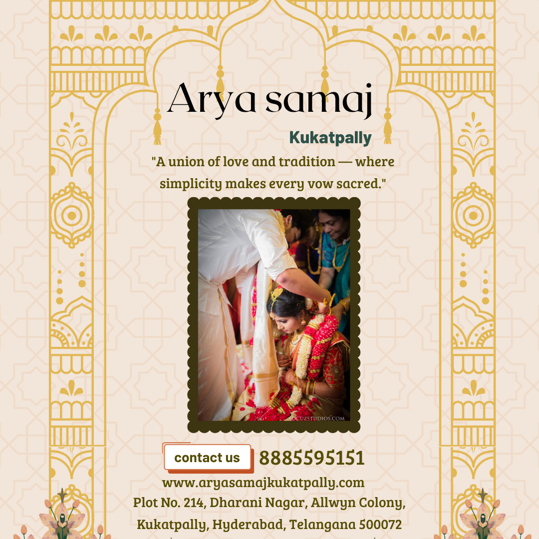 Arya Samaj marriage registration in Hyderabad | Aryasamaj Kukatpally
