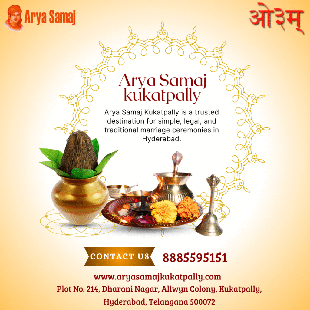 Legal Arya Samaj Temple Marriage Hyderabad | Aryasamaj Kukatpally