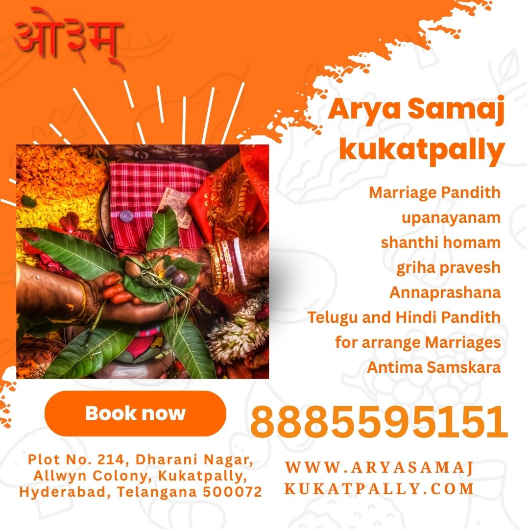 Arya Samaj Mandir Near Me for Marriage Registration Hyderabad