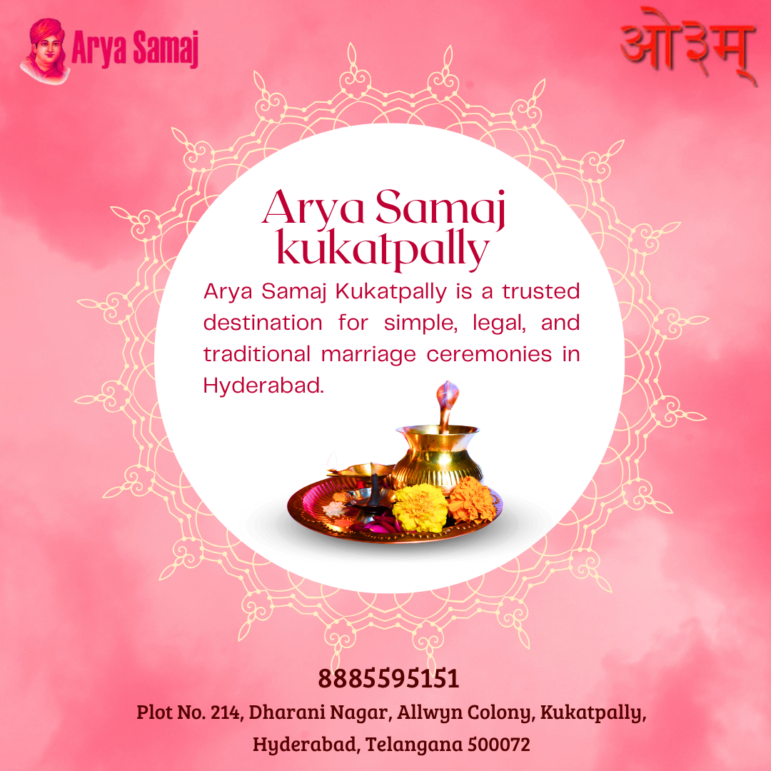 Legal Arya Samaj marriage Hyderabad | Aryasamaj Kukatpally