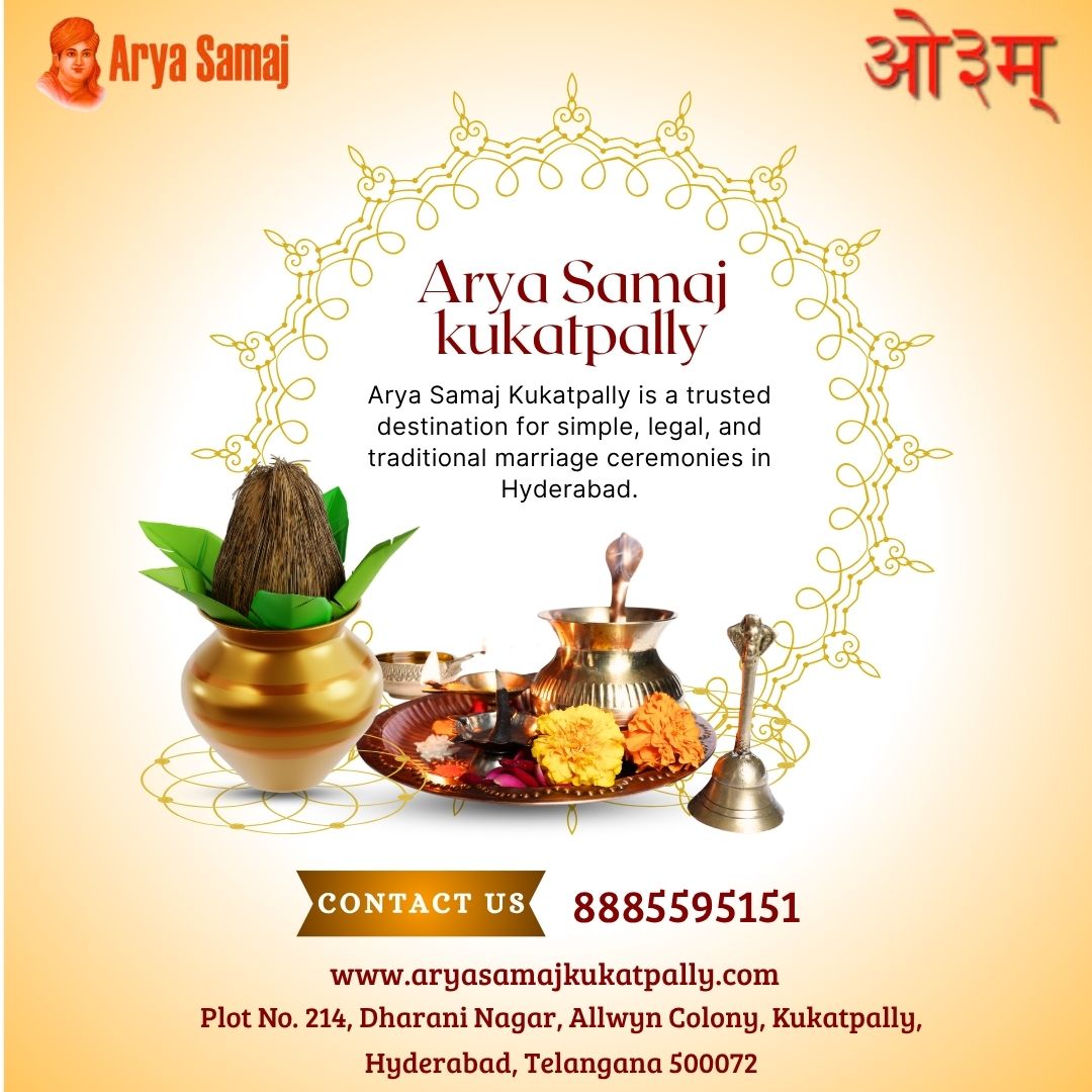 Arya Samaj Kukatpally Near Me – Simple & Legal Marriage Services