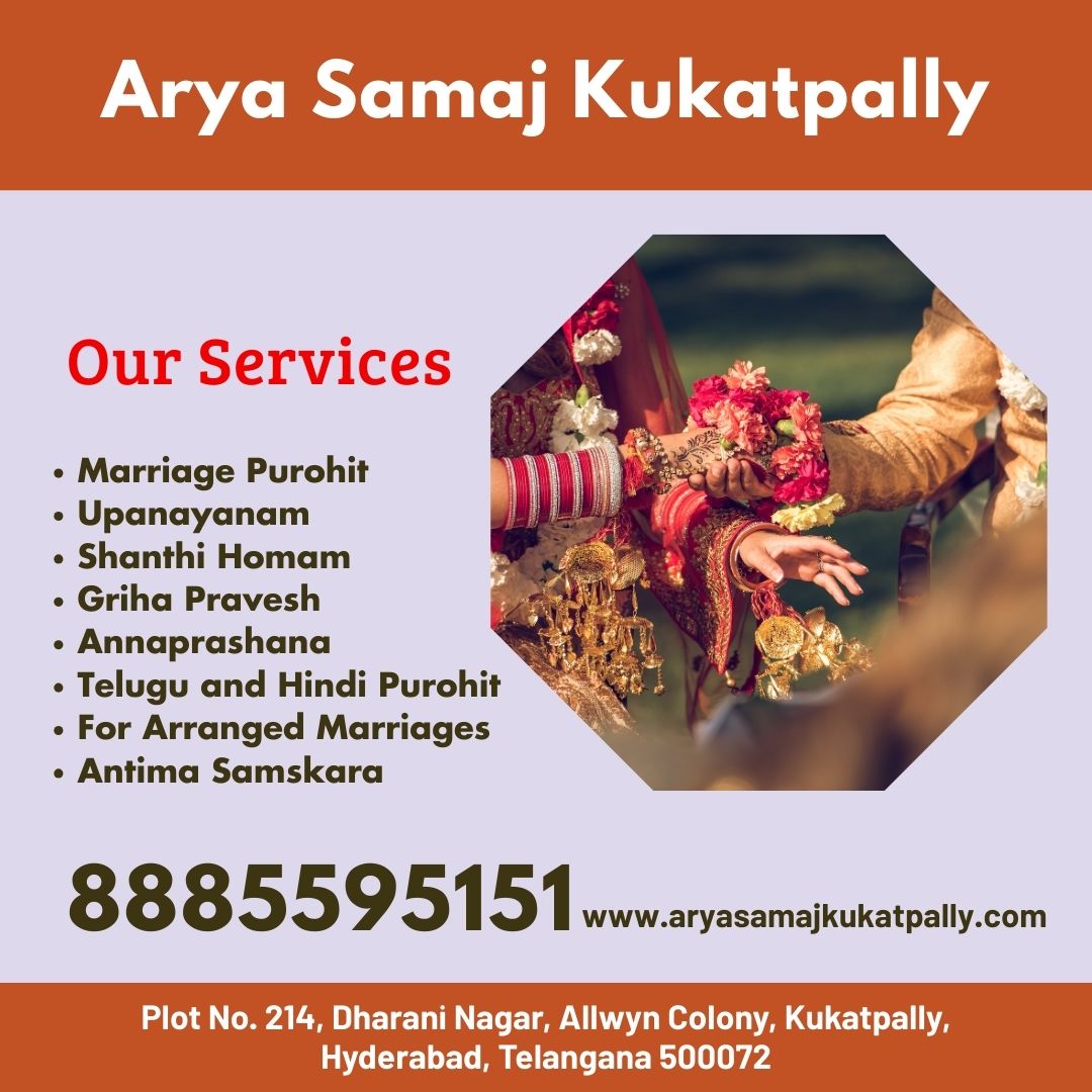 Best Arya Samaj Mandir in Kukatpally Hyderabad – Trusted Vedic Marriage & Ritual Services