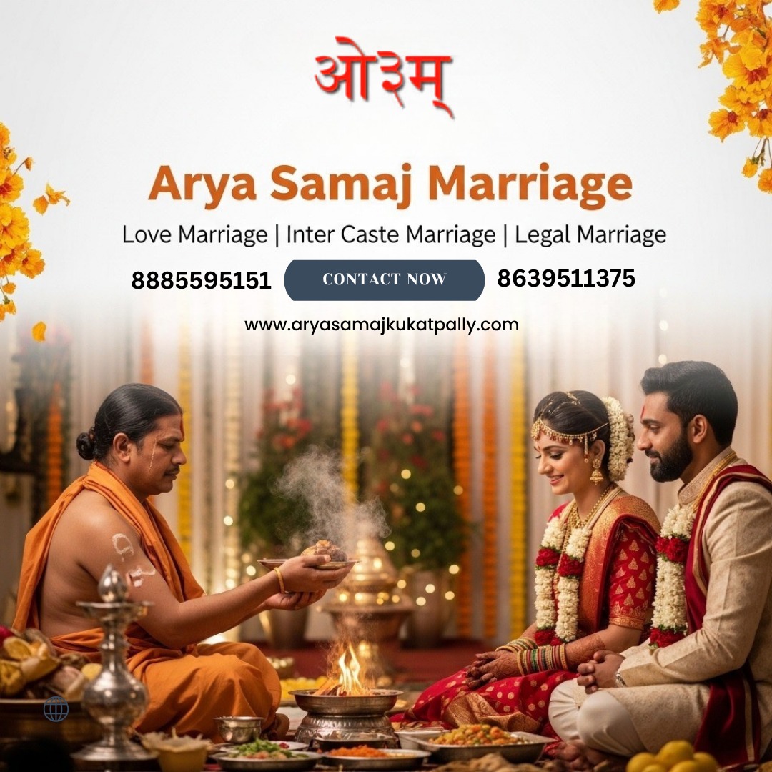 Arya Samaj Marriage Services Near Me in Hyderabad – Legal & Traditional Weddings