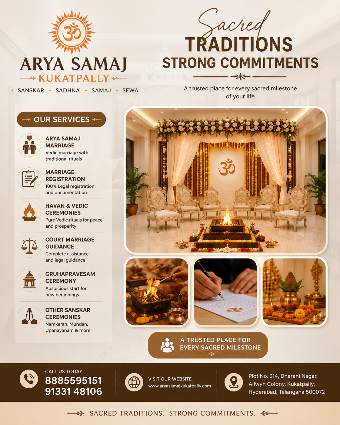 Arya Samaj Havan Services in Kukatpally Hyderabad – Authentic Vedic Havan & Religious Ceremonies